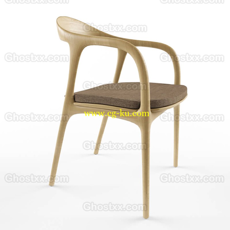 NEVA CHAIR - 3d model的图片1