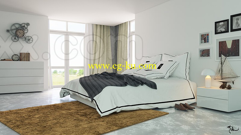 New Bedroom - 3d model的图片1