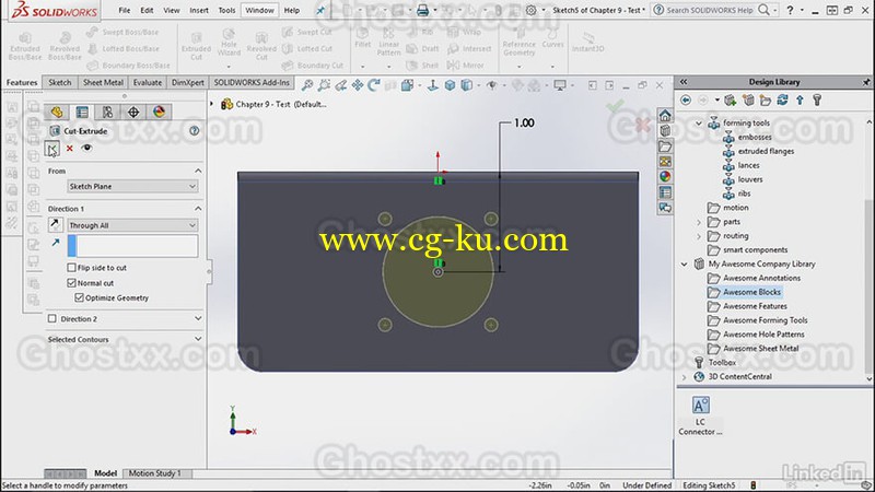 Lynda - SOLIDWORKS Managing the Design Library的图片1