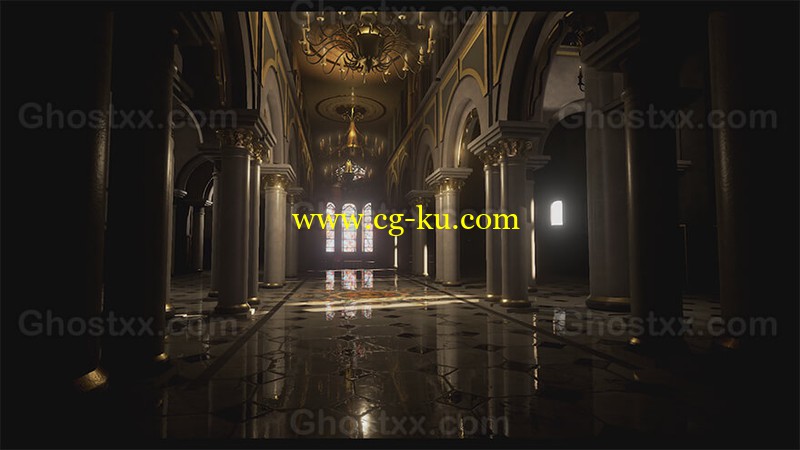 Making of Palace interior 3ds max Unreal Engine tutorial final part  ​的图片1