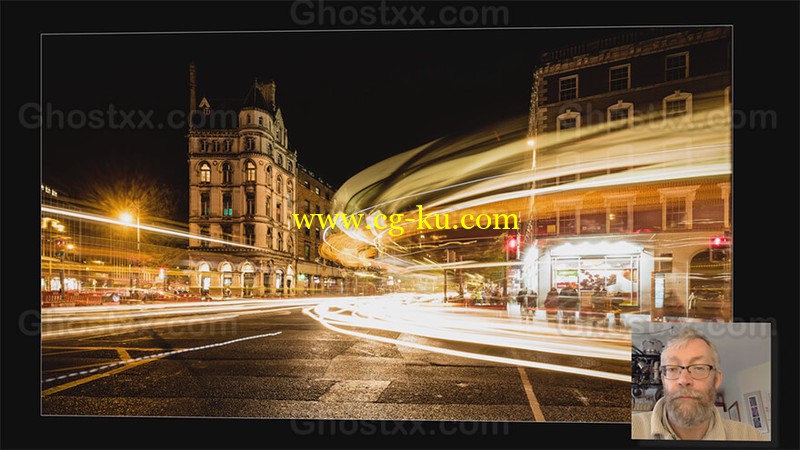 SkillShare - Edit Like a Pro 3 Light Trails on O'Connell Street Bridge的图片1