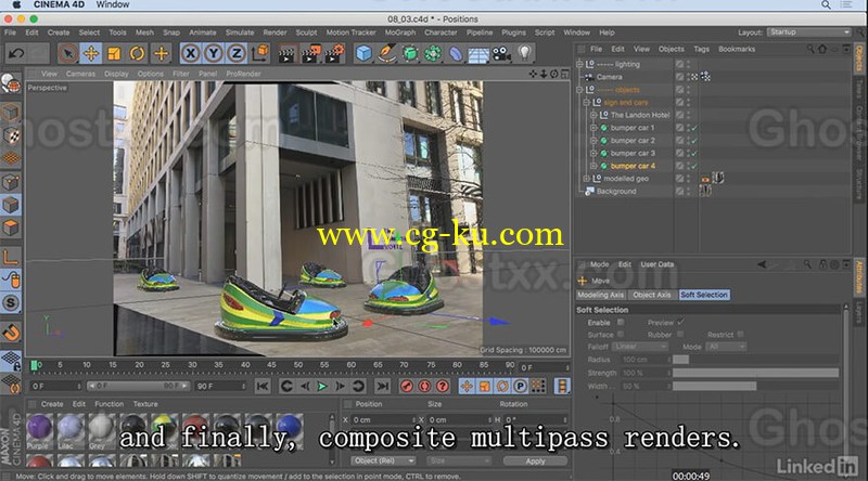 Lynda - Cinema 4D R19 Essentials VFX的图片1