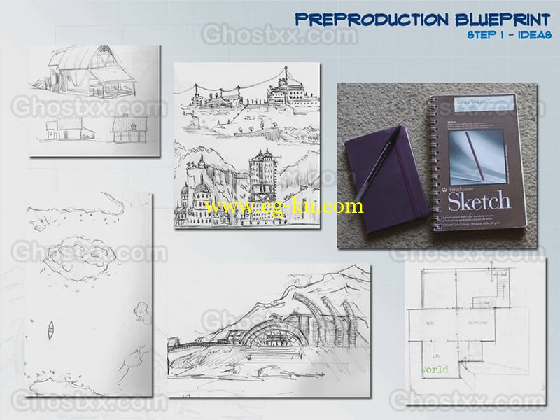 Preproduction Blueprint - How to Plan Game Environments and Level Designs的图片1