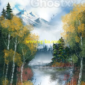 Bob Ross Mystic Mountain Brush Pack For Painter 18 Mac的图片1