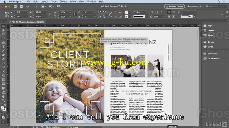 Lynda - InDesign CC 2018 Essential Training IVY的图片1