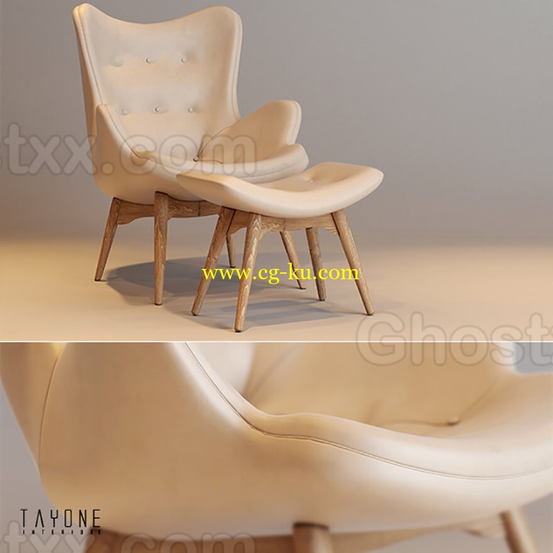 Grant fetherston contour chair - model的图片1