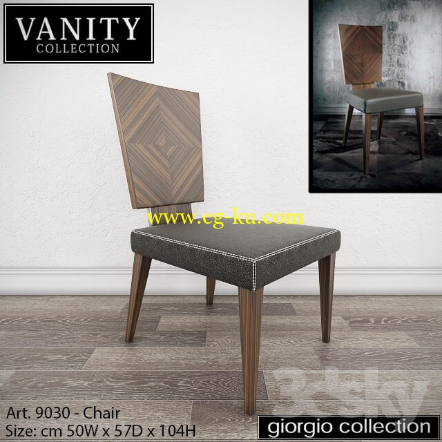 GIORGIO COLLECTION Vanity - Art. 9030 - Chair的图片1