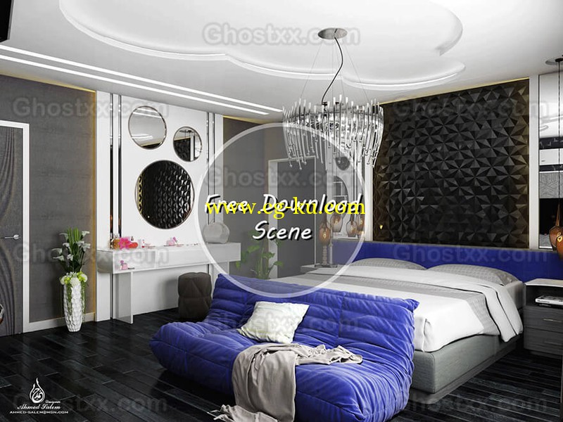 Master Bedroom - model的图片1