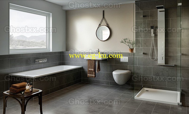 The Bathroom Gray - model的图片1