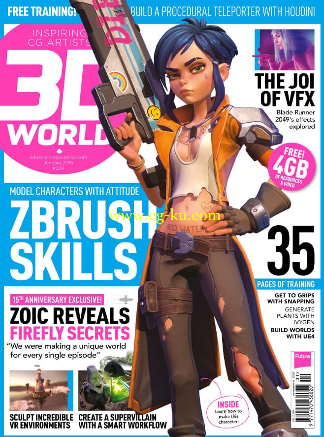 3D World - Issue 229 2018的图片1