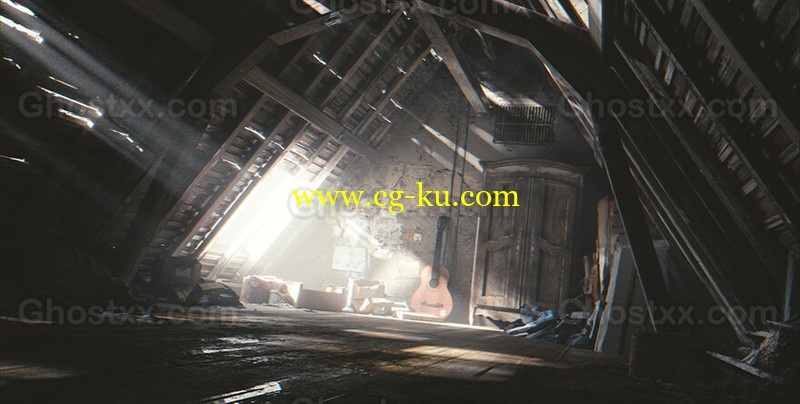 Attic - blender model的图片1