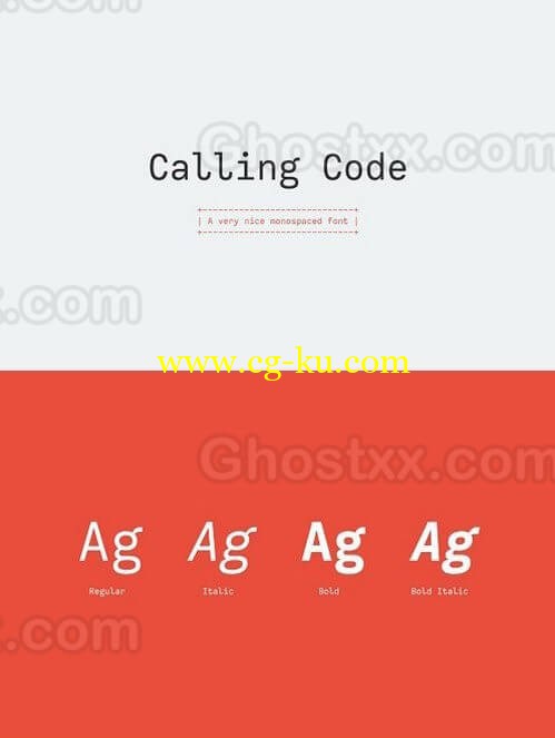 Calling Code 字体包的图片1