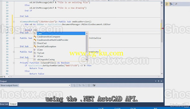 Lynda - AutoCAD Add-ins Using VB.NET的图片1