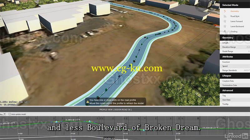 Lynda - InfraWorks 360 Enhancing and Optimizing Roads的图片1