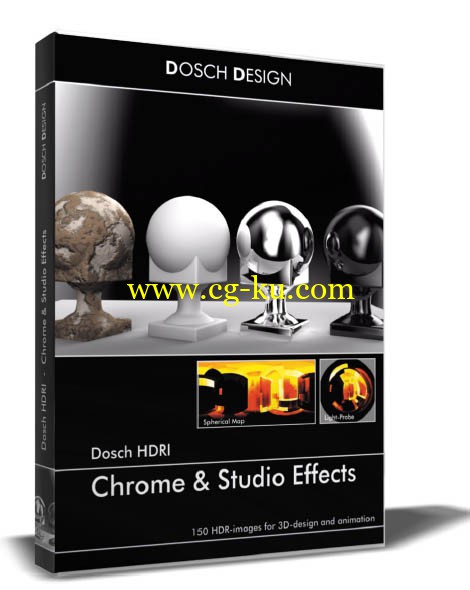 Dosch HDRI: Chrome & Studio Effects的图片1