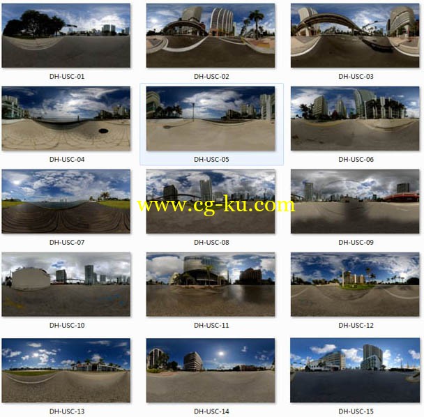 DOSCH HDRI USA City Backplates的图片1