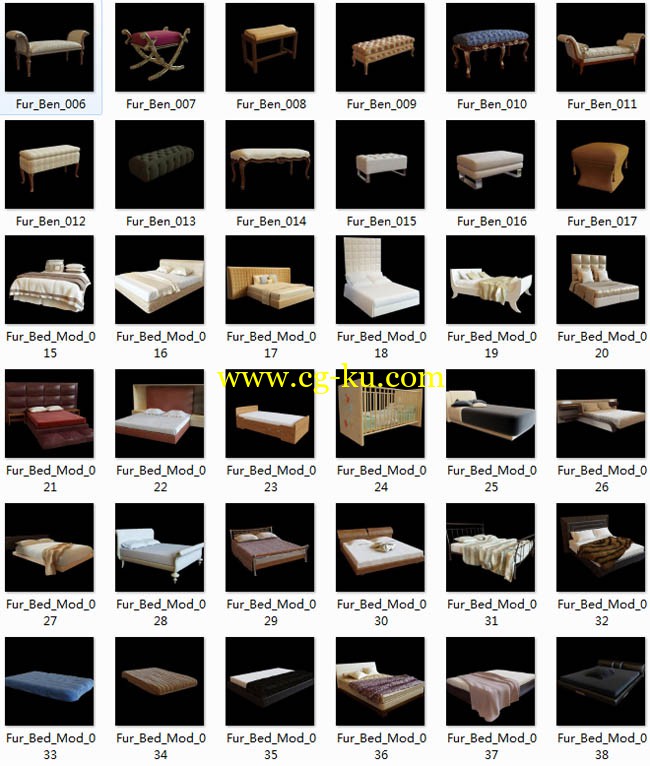 Avshare Furniture 3D Models的图片1