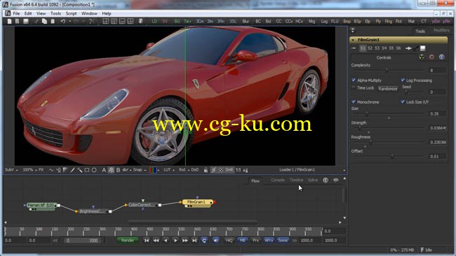 cgcookie - 3dsmax rendering Photoreal Car with VRay的图片1