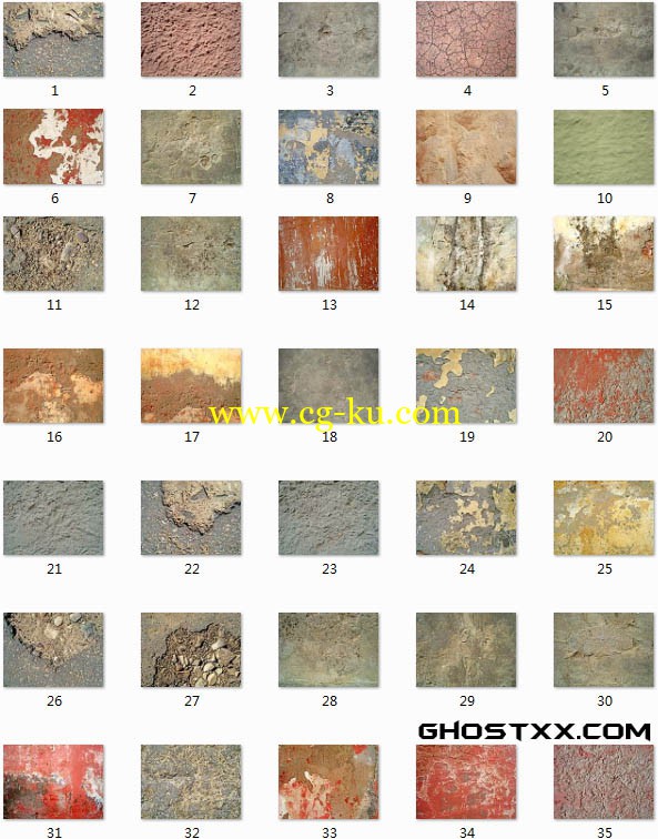 mightydeals - concrete textures set1的图片1