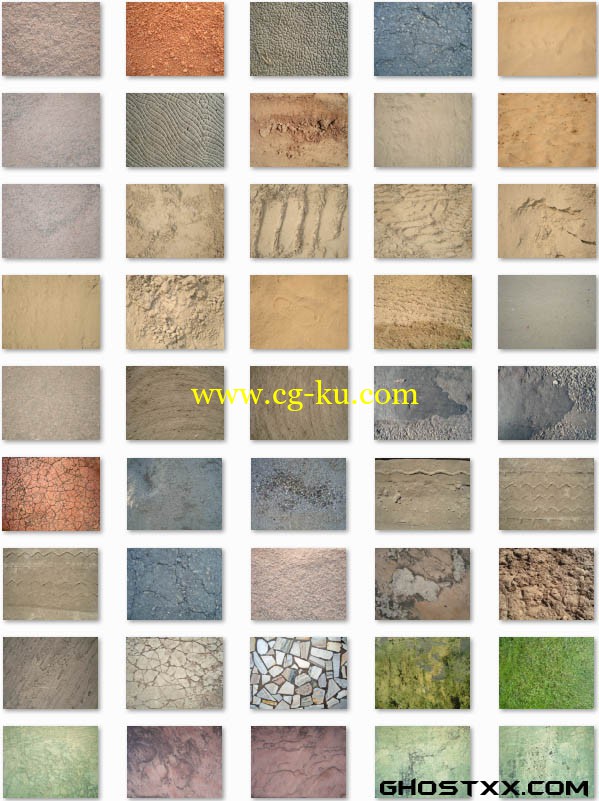 mightydeals - ground soil textures set1的图片1