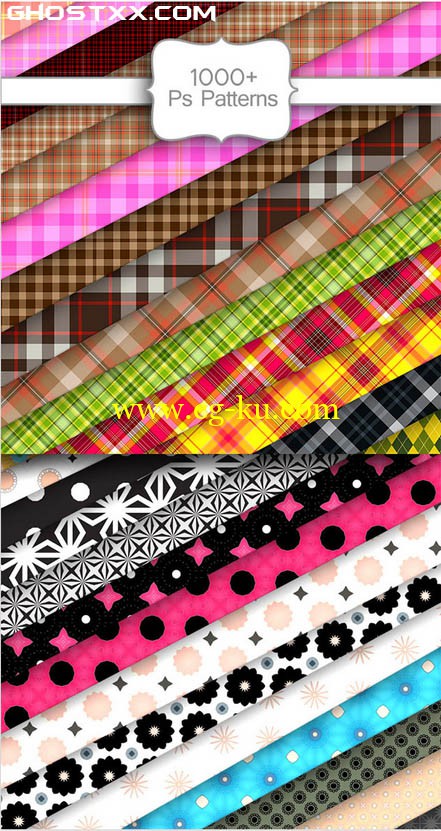 mightydeals - Photoshop Patterns Tiles的图片1