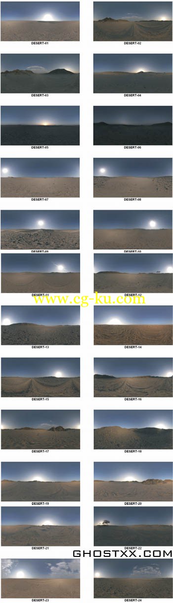 Dosch HDRI - Desert & Dawn的图片1