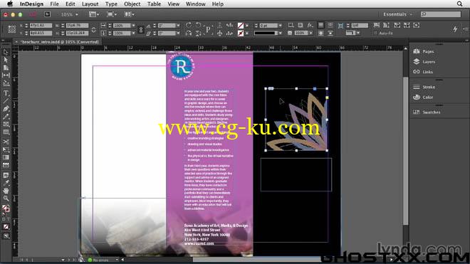 Lynda.com - InDesign CC 基础教程的图片1
