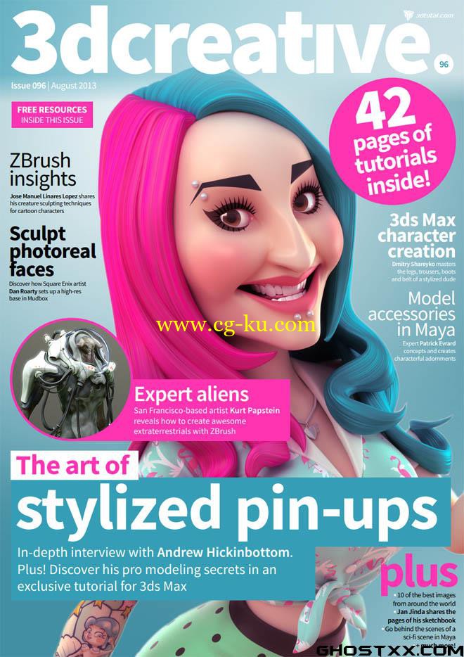 3DCreative Issue 96 - August 2013的图片1