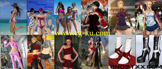 Daz3D/Poser - Wicked Assortment的图片1