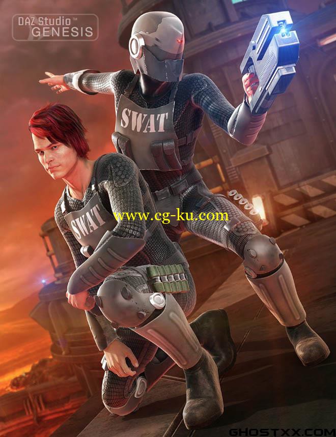 DAZ3D/Poser Tech Soldier Special Forces的图片1