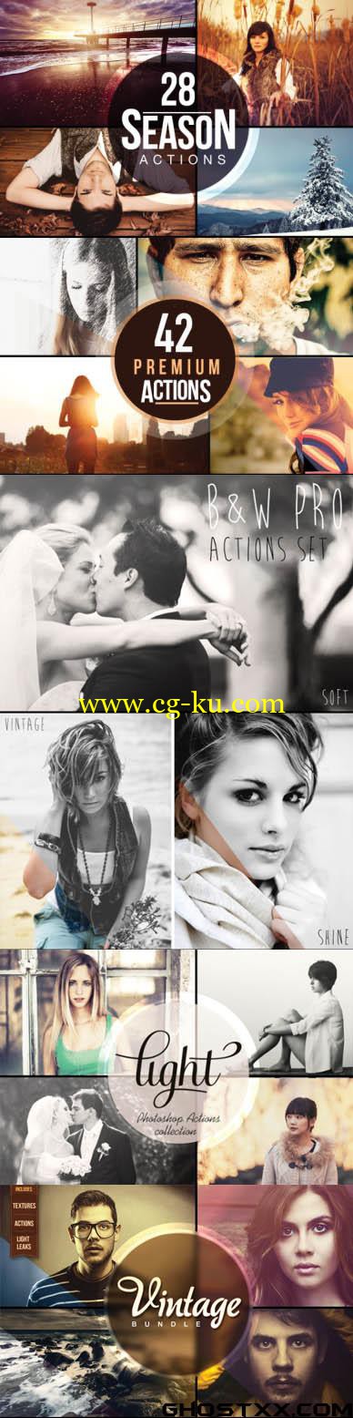 CreativeMarket.com - 116 Actions Bundle的图片1