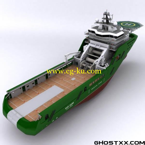 turbosquid - dynamicPositioning Ship的图片1