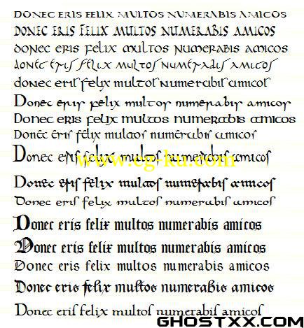 3280 Latin and Cyrillic Fonts - Malestrom的图片1