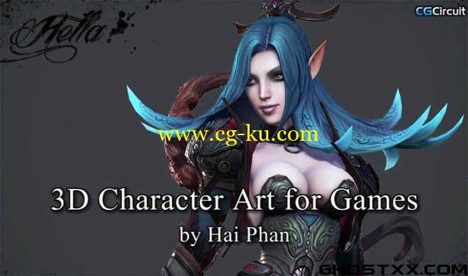 CGCircuit - 3D Character Art For Games 1-6的图片1