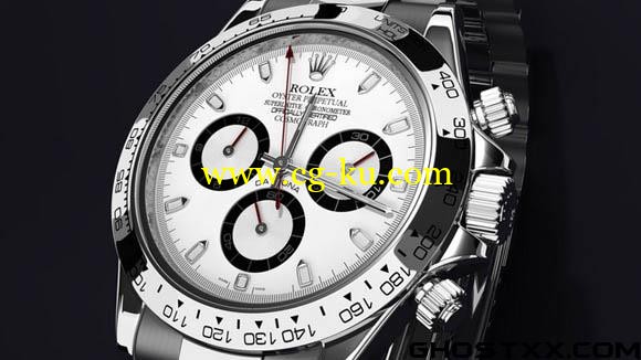 Digital tutorials - Modeling  ROLEX In Maya的图片1