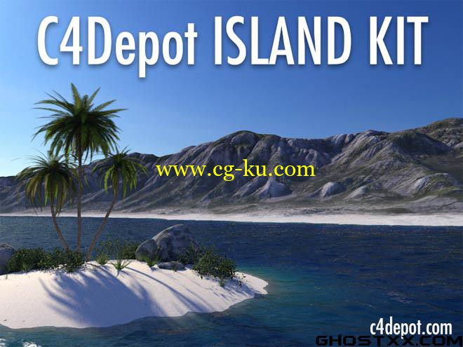 C4Depot - Island Kit For Cinema 4D的图片1