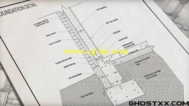 Digital Tutors - Drawing a Wall and Foundation Detail in AutoCAD的图片1