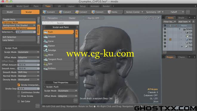 cmiVFX - Luxology Modo - Retopology Tactics的图片1