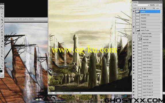 Digital Matte Painting with Photoshop的图片1