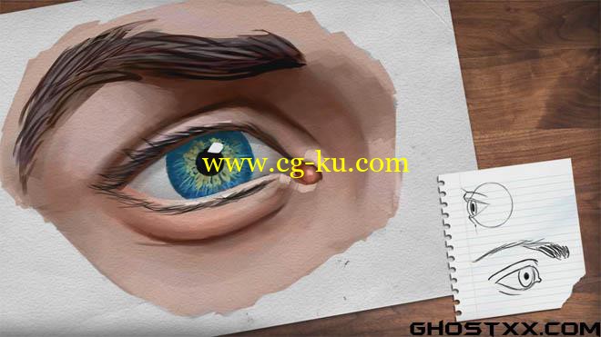 Digital Tutors - Drawing the Human Eye in Photoshop的图片1