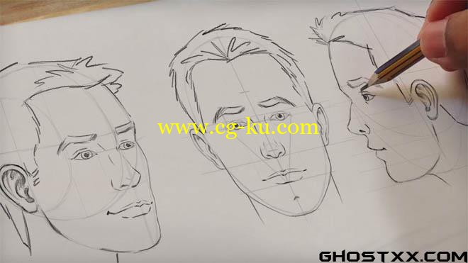 Digital Tutors - Methods for Drawing the Human Head的图片1