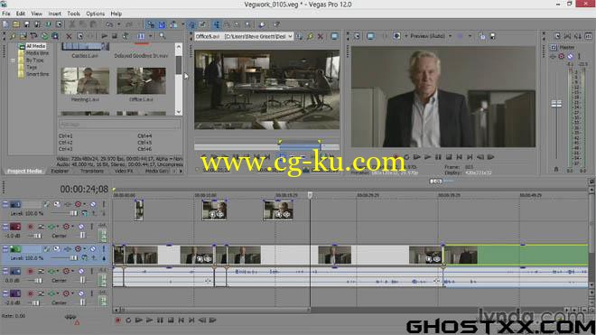 Lynda - Sony Vegas Production Workflow的图片1