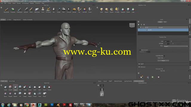 Udemy - Mudbox and 3ds Max Character Modeling的图片1