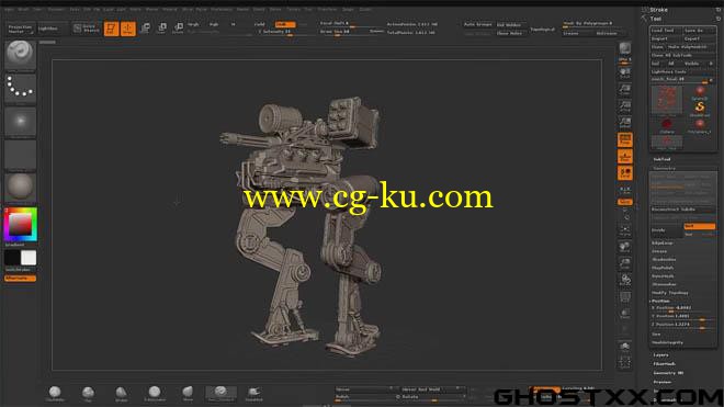 ZbrushWorkshop 的三套 Zbrush 建模和纹理教程的图片3