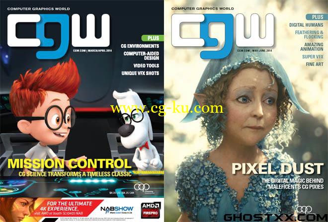 Computer Graphics World - March April & May June 2014的图片1