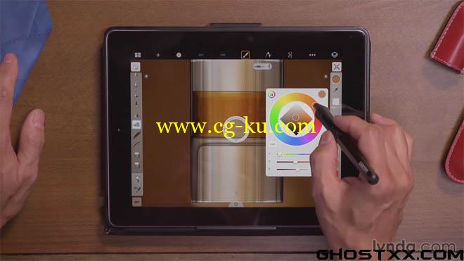 Lynda - Drawing on the iPad with SketchBook Pro的图片1