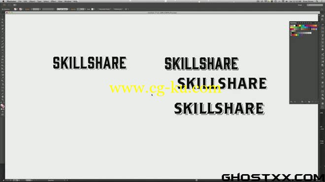 9套Skillshare系列的平面设计，字体设计教程的图片9