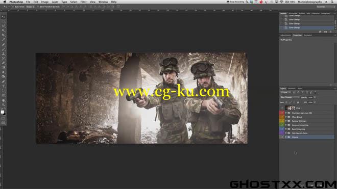 Udemy - Back to War Photoshop Retouching的图片1