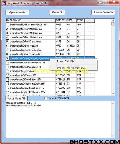 Unity Assets Explorer 1.2的图片1