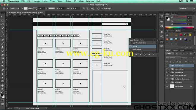 lynda - UX Design Tools Photoshop的图片1